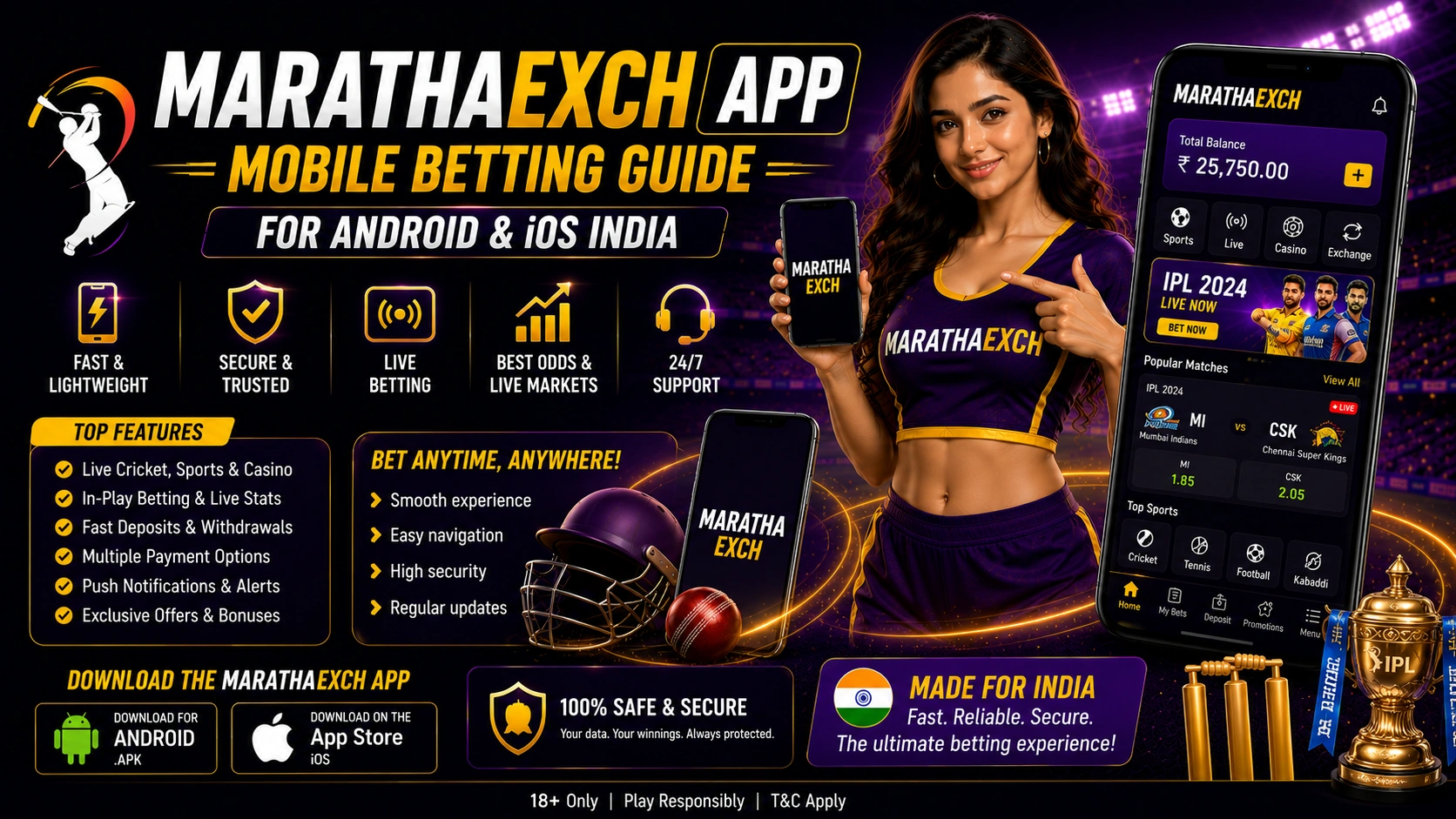 MarathaExch App – Mobile Betting Guide for Android & iOS India