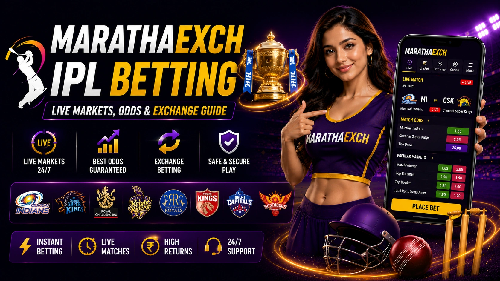 MarathaExch IPL Betting – Live Markets, Odds & Exchange Guide